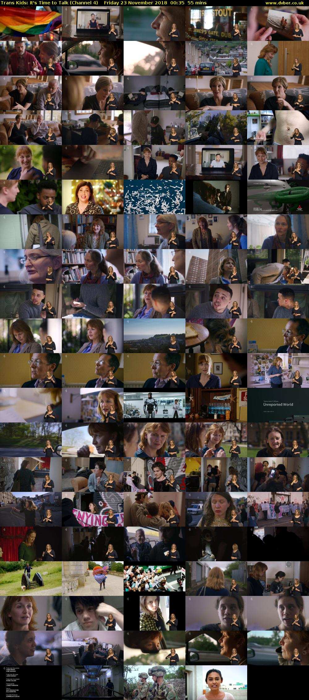 Trans Kids: It's Time to Talk (Channel 4) Friday 23 November 2018 00:35 - 01:30