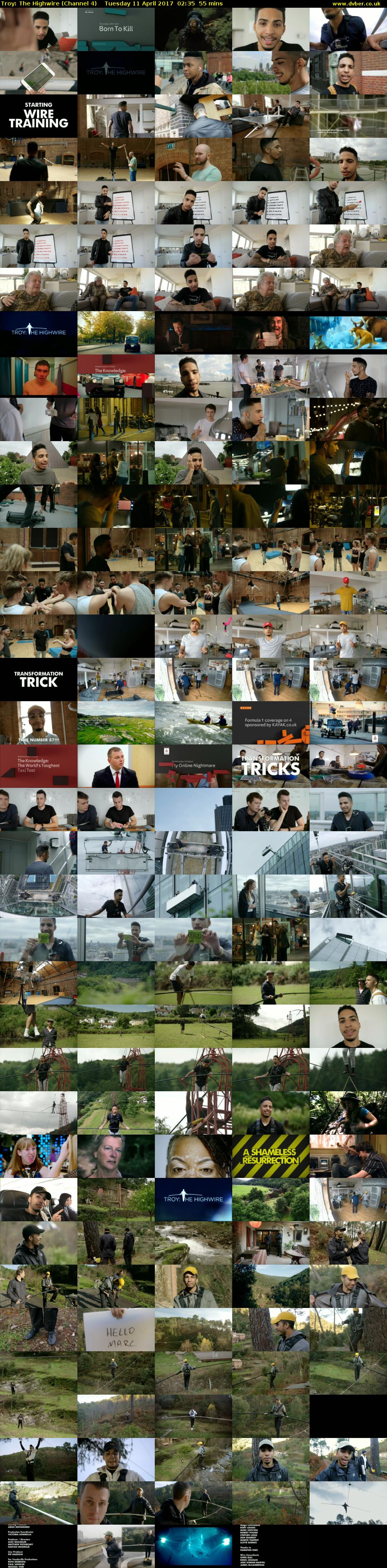 Troy: The Highwire (Channel 4) Tuesday 11 April 2017 02:35 - 03:30