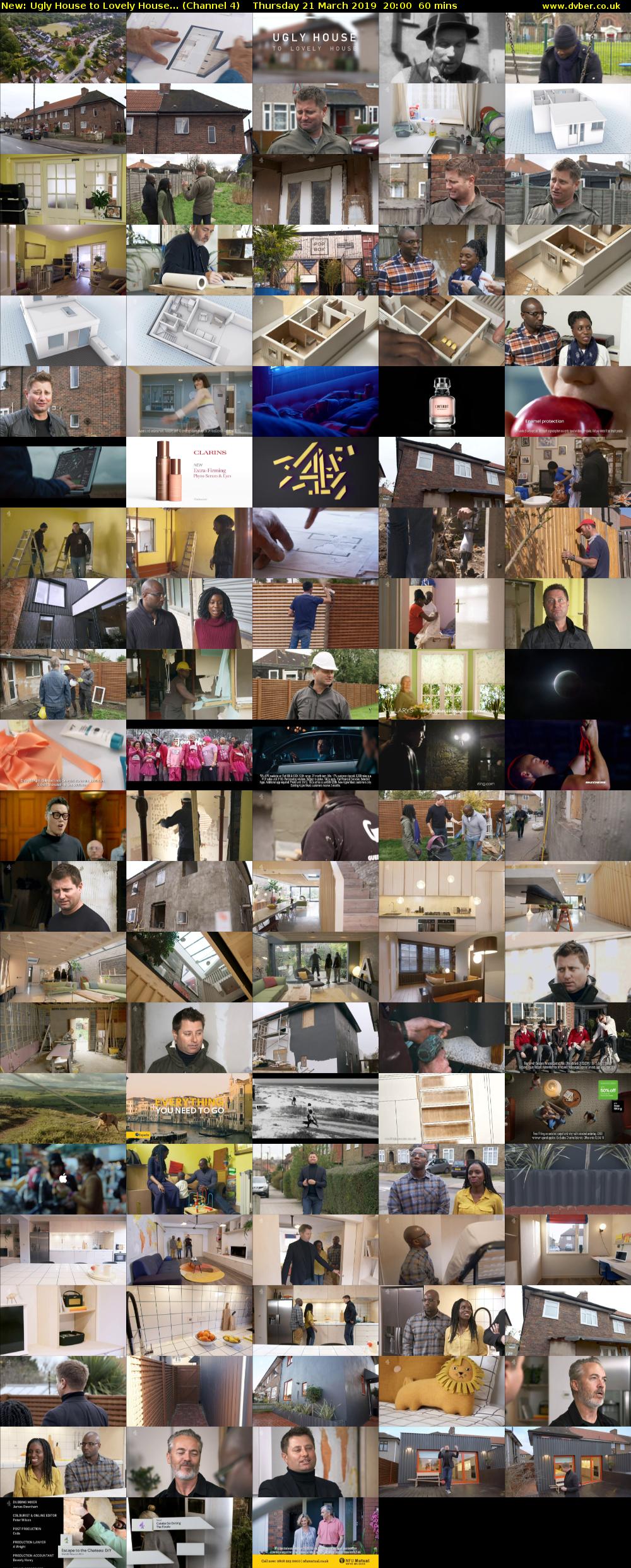 Ugly House to Lovely House... (Channel 4) Thursday 21 March 2019 20:00 - 21:00