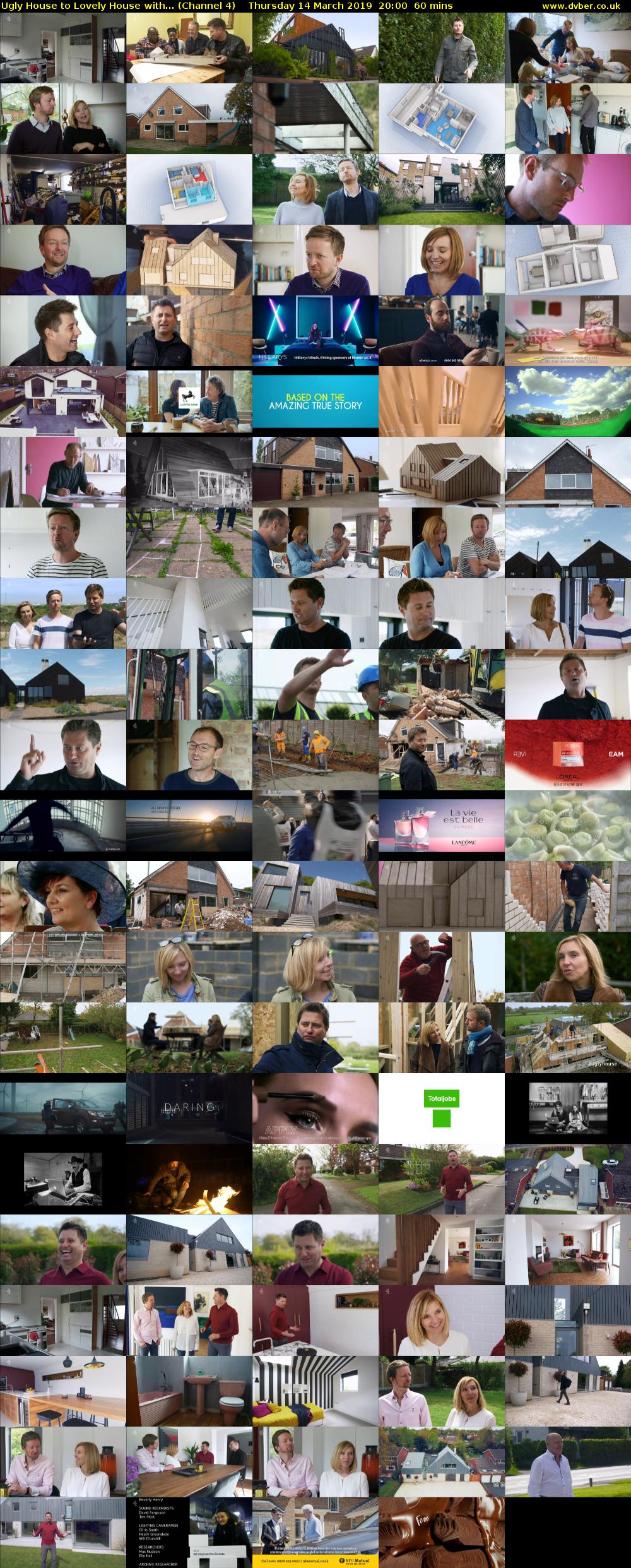 Ugly House to Lovely House with... (Channel 4) Thursday 14 March 2019 20:00 - 21:00