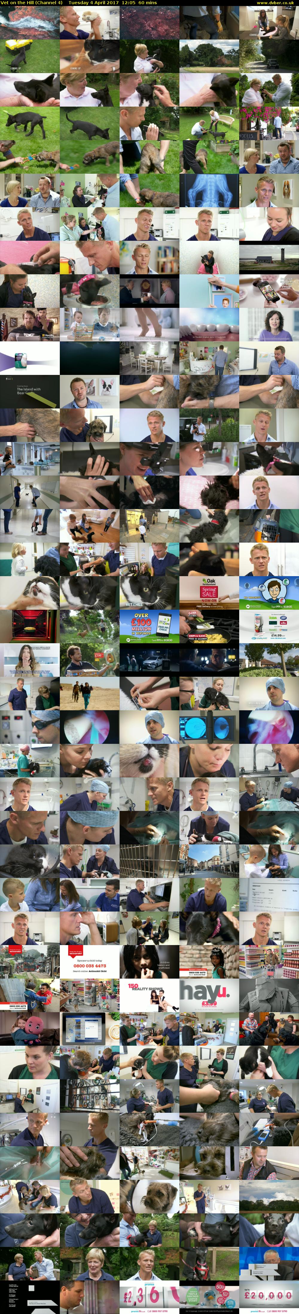 Vet on the Hill (Channel 4) Tuesday 4 April 2017 12:05 - 13:05