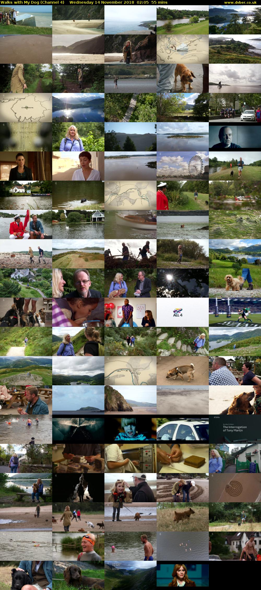 Walks with My Dog (Channel 4) Wednesday 14 November 2018 02:05 - 03:00