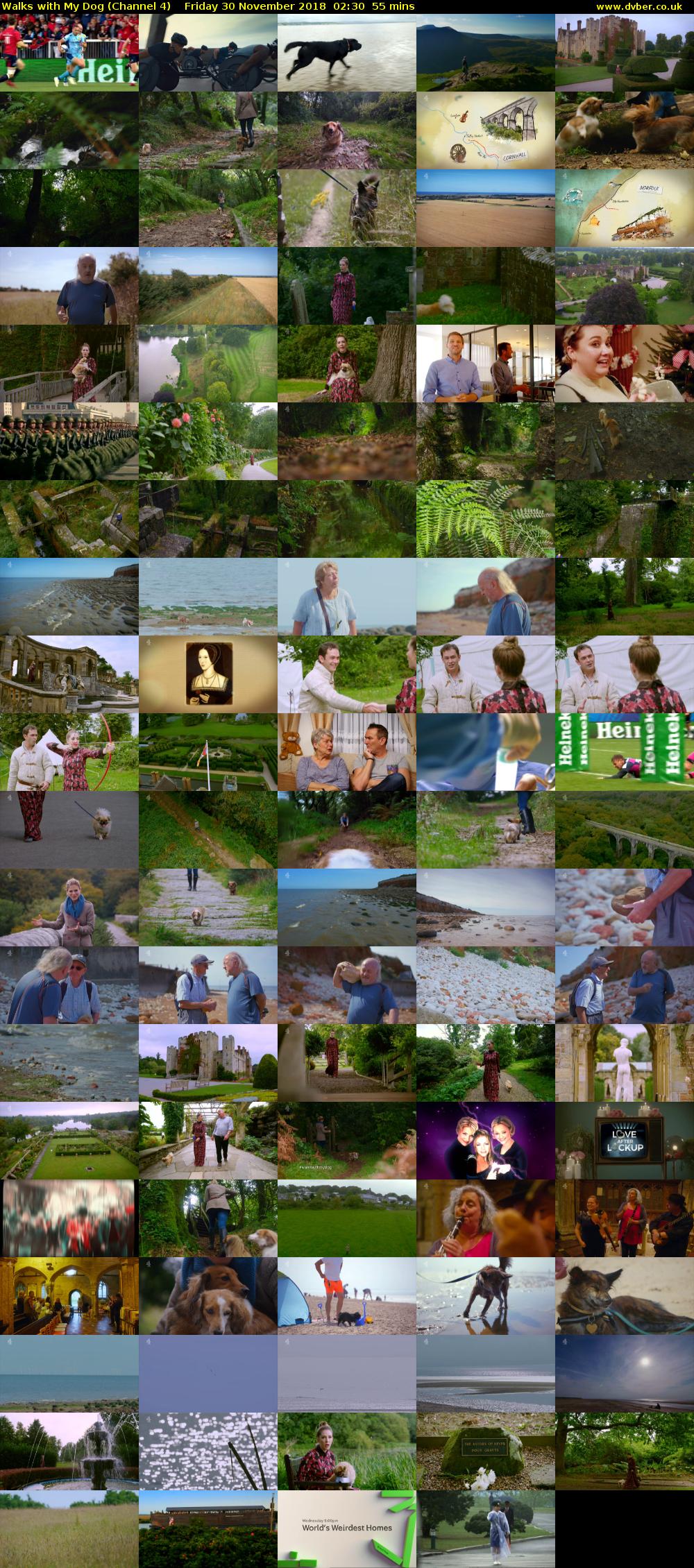 Walks with My Dog (Channel 4) Friday 30 November 2018 02:30 - 03:25