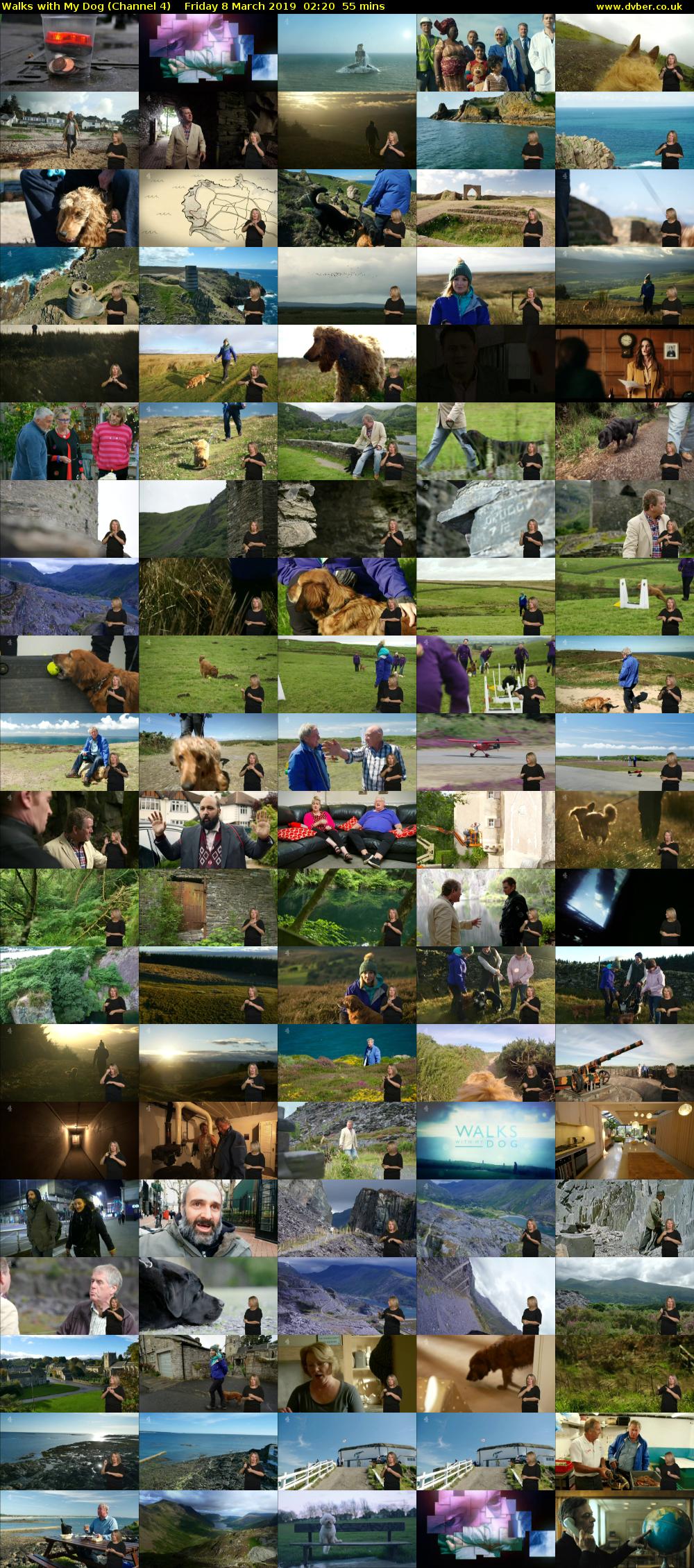 Walks with My Dog (Channel 4) Friday 8 March 2019 02:20 - 03:15