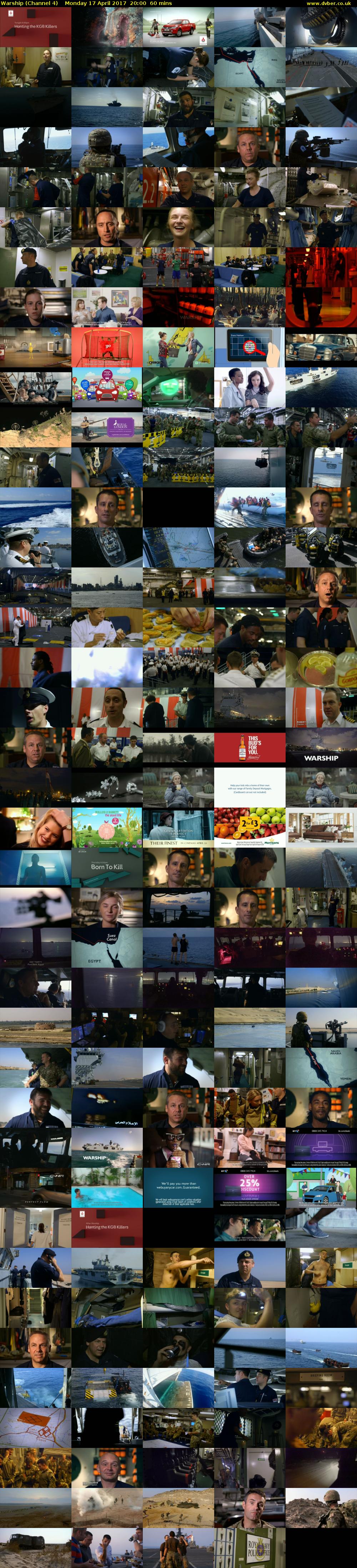 Warship (Channel 4) Monday 17 April 2017 20:00 - 21:00