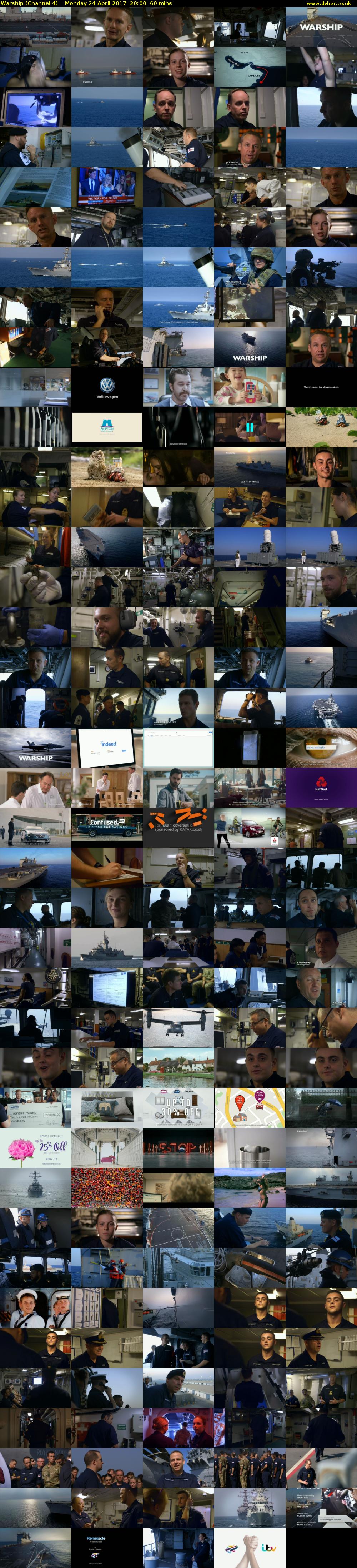Warship (Channel 4) Monday 24 April 2017 20:00 - 21:00