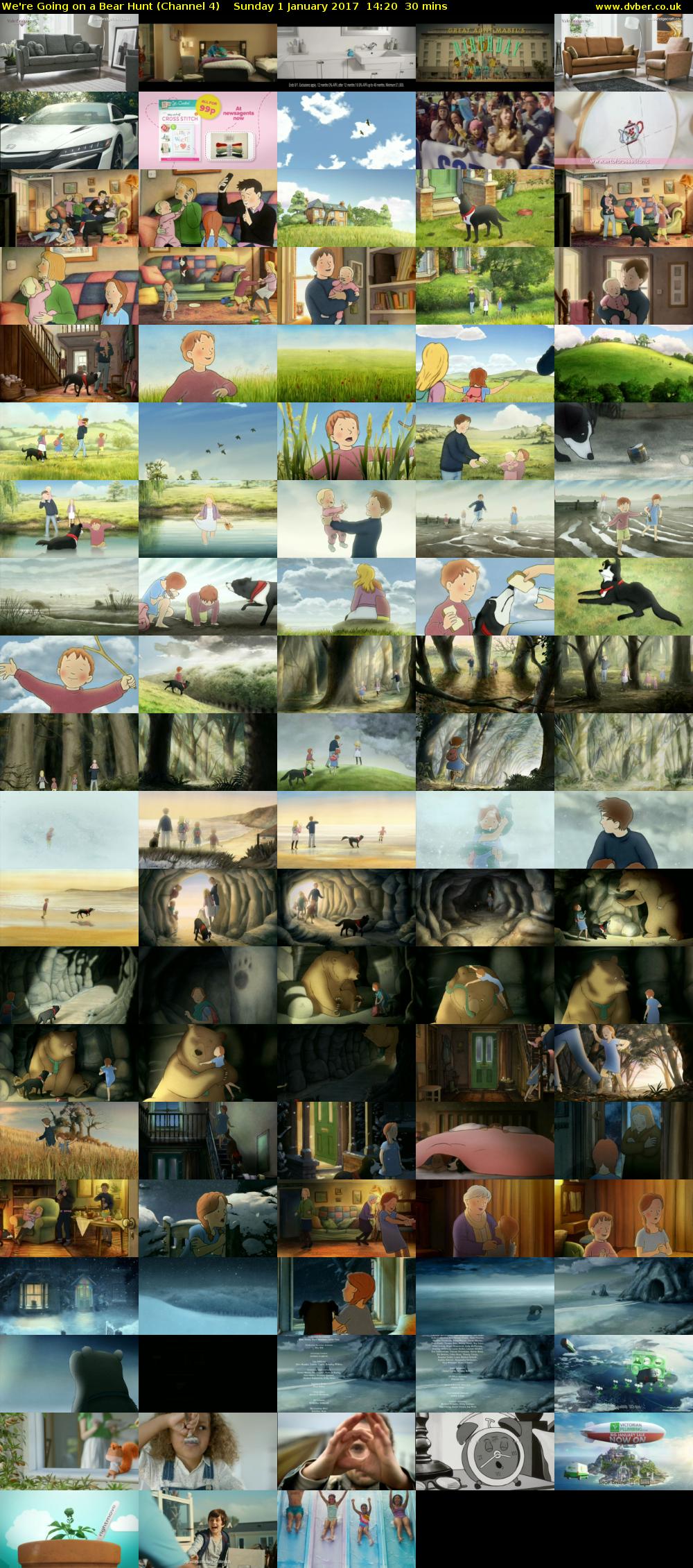 We're Going on a Bear Hunt (Channel 4) Sunday 1 January 2017 14:20 - 14:50