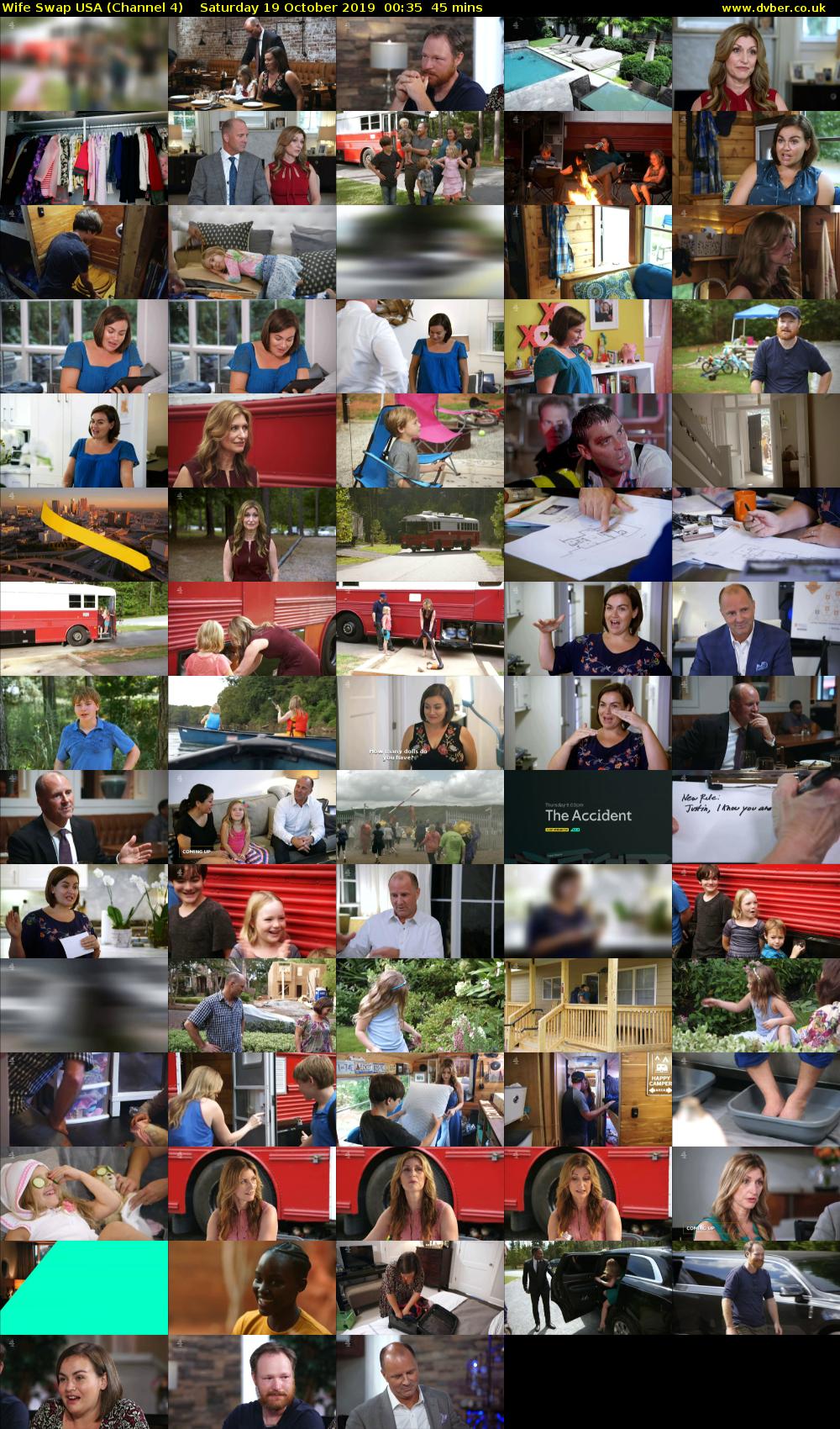 Wife Swap USA (Channel 4) Saturday 19 October 2019 00:35 - 01:20