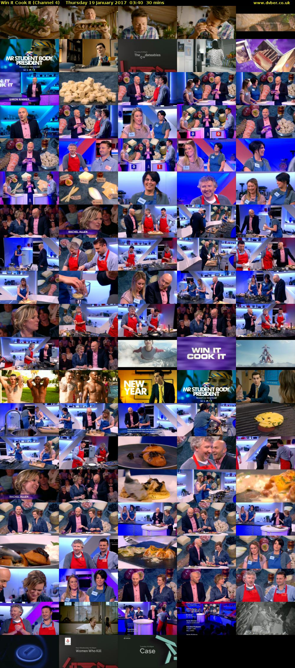 Win It Cook It (Channel 4) Thursday 19 January 2017 03:40 - 04:10
