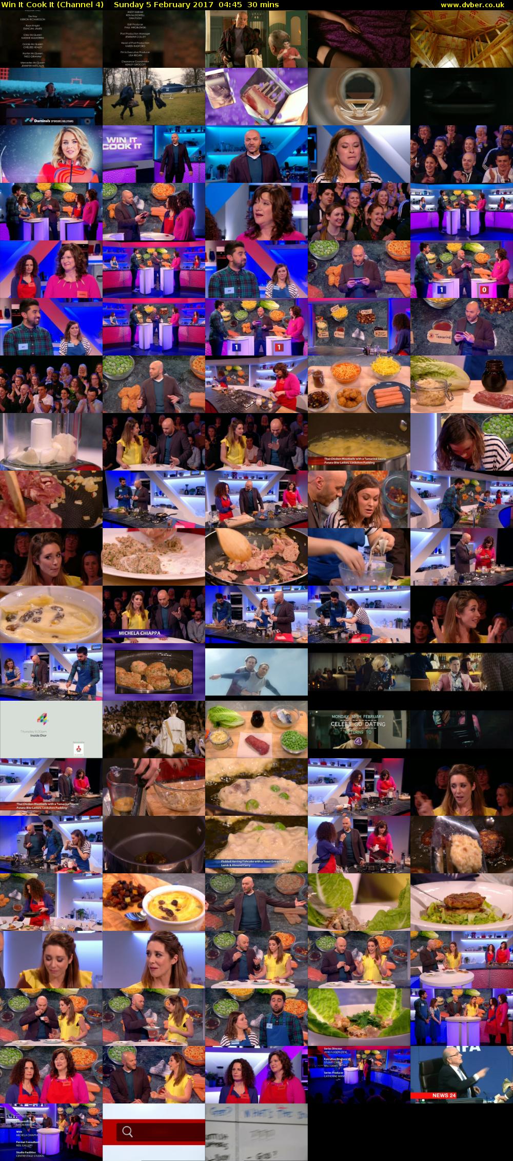 Win It Cook It (Channel 4) Sunday 5 February 2017 04:45 - 05:15