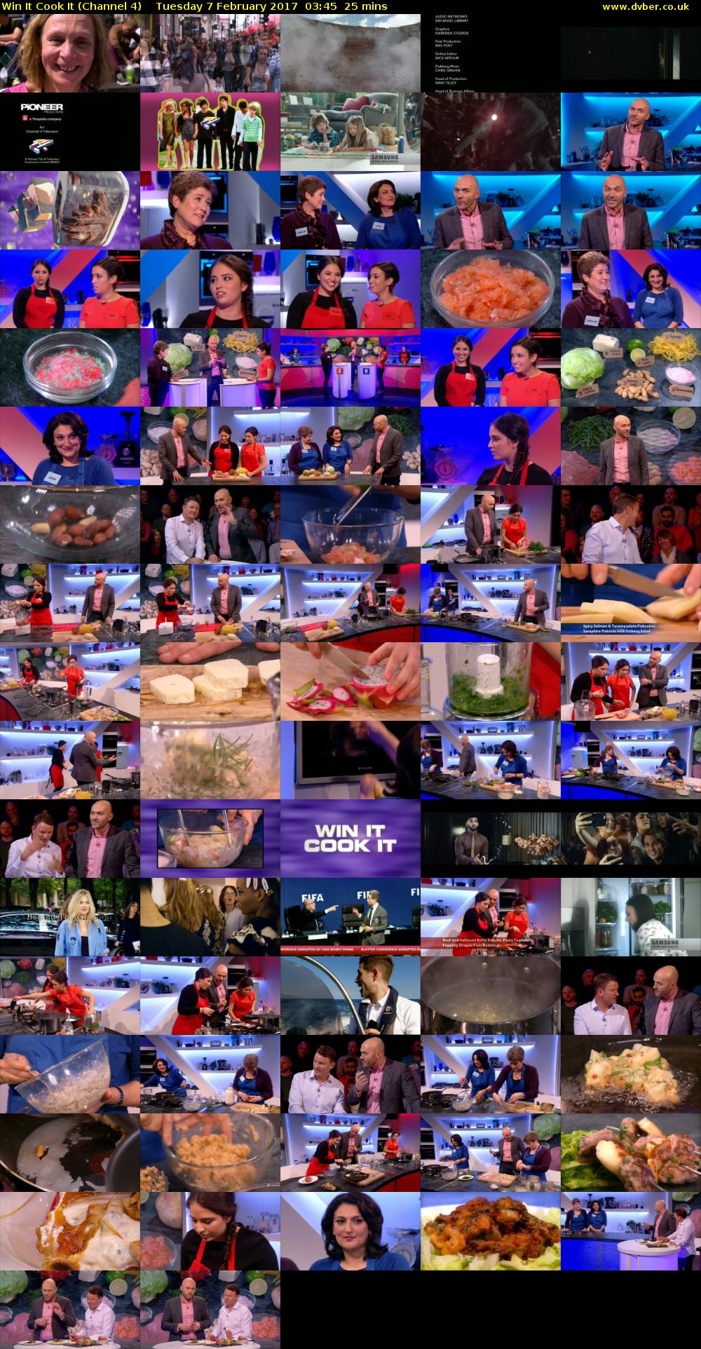 Win It Cook It (Channel 4) Tuesday 7 February 2017 03:45 - 04:10