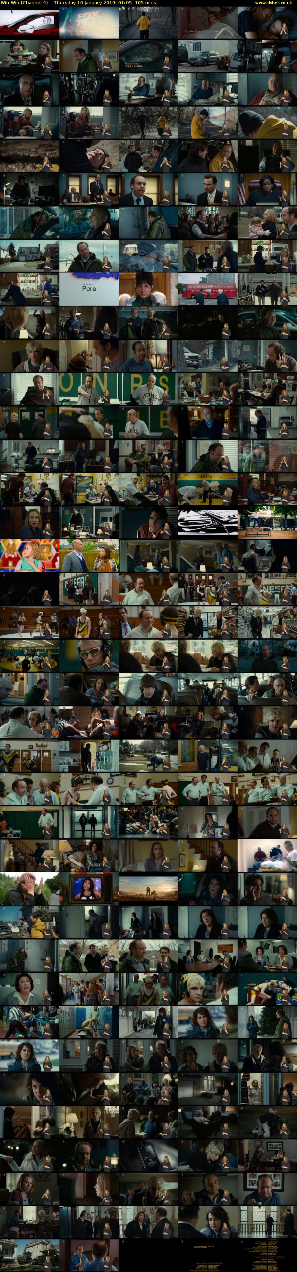 Win Win (Channel 4) Thursday 10 January 2019 01:05 - 02:50