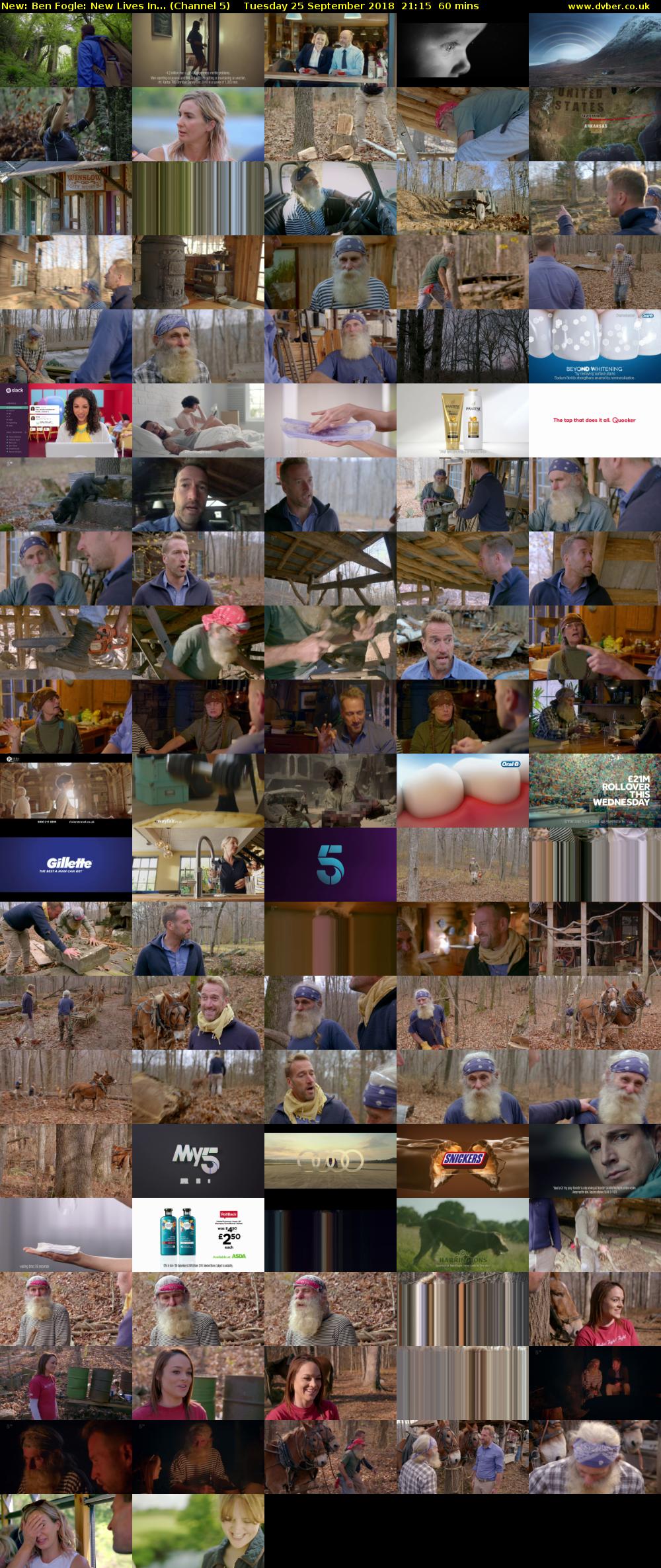 Ben Fogle: New Lives In... (Channel 5) Tuesday 25 September 2018 21:15 - 22:15