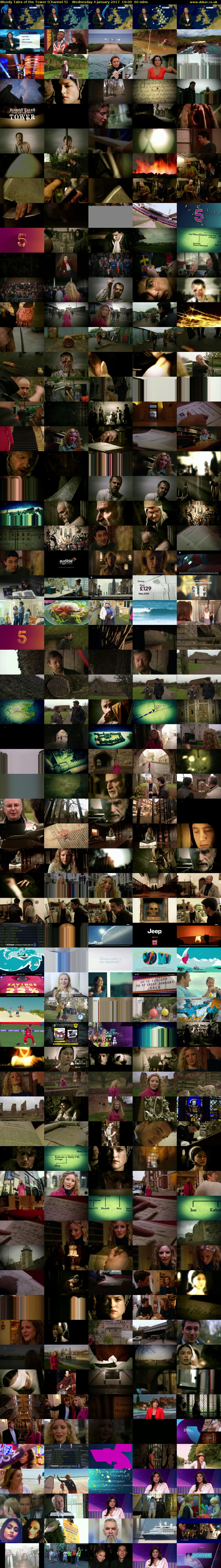 Bloody Tales of the Tower (Channel 5) Wednesday 4 January 2017 19:00 - 20:00