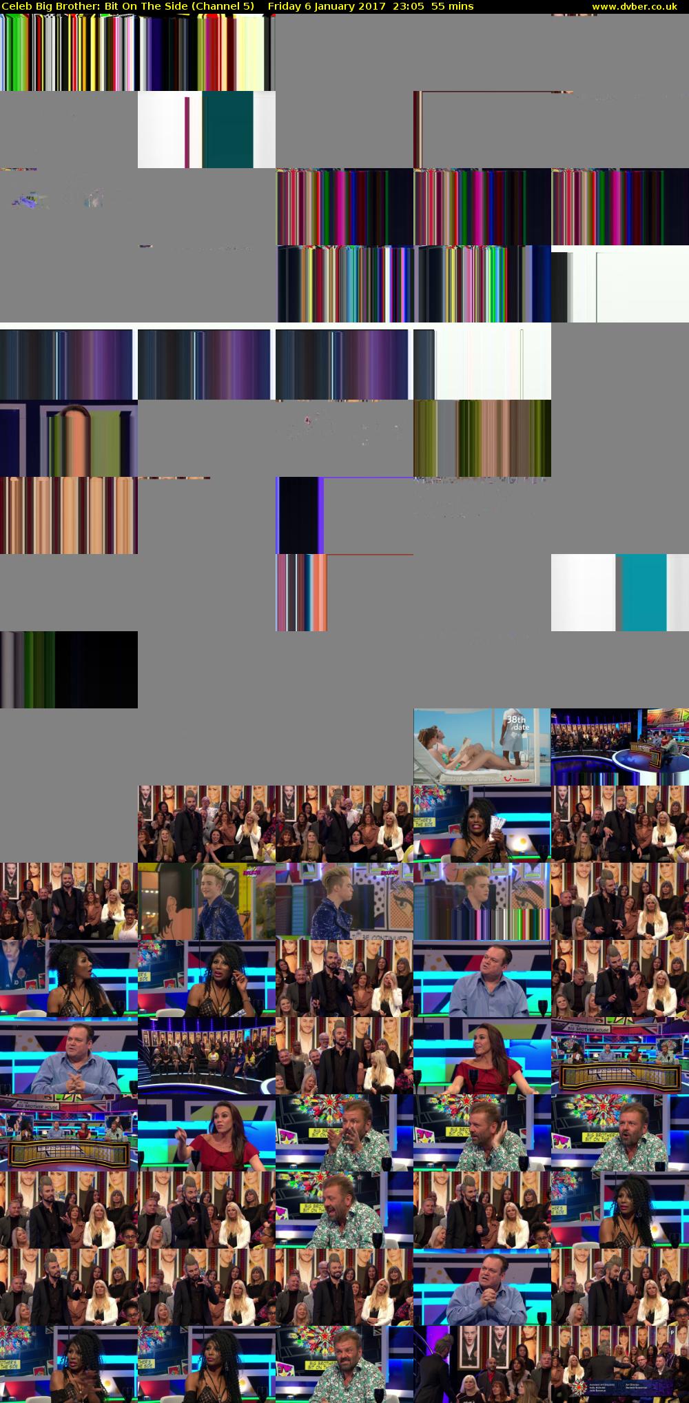 Celeb Big Brother: Bit On The Side (Channel 5) Friday 6 January 2017 23:05 - 00:00