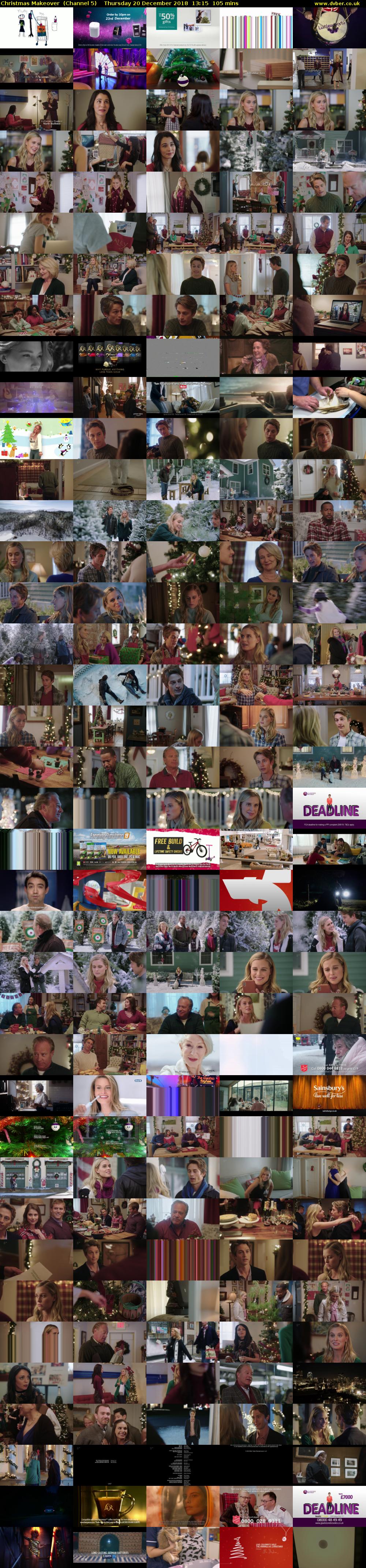 Christmas Makeover  (Channel 5) Thursday 20 December 2018 13:15 - 15:00