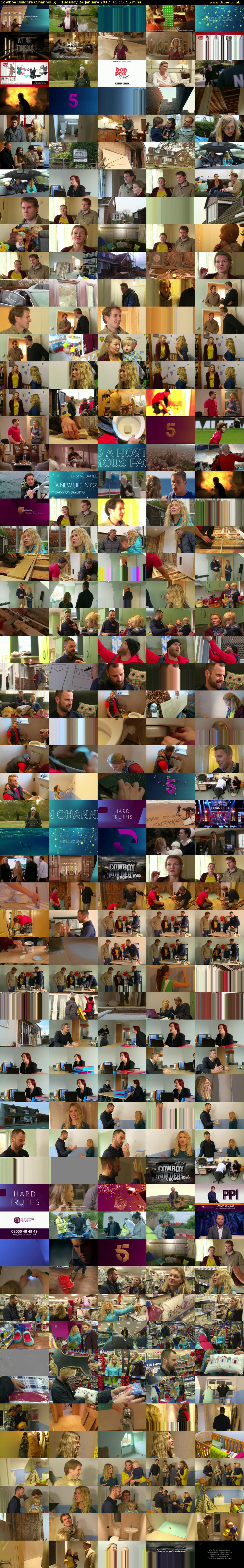 Cowboy Builders (Channel 5) Tuesday 24 January 2017 11:15 - 12:10