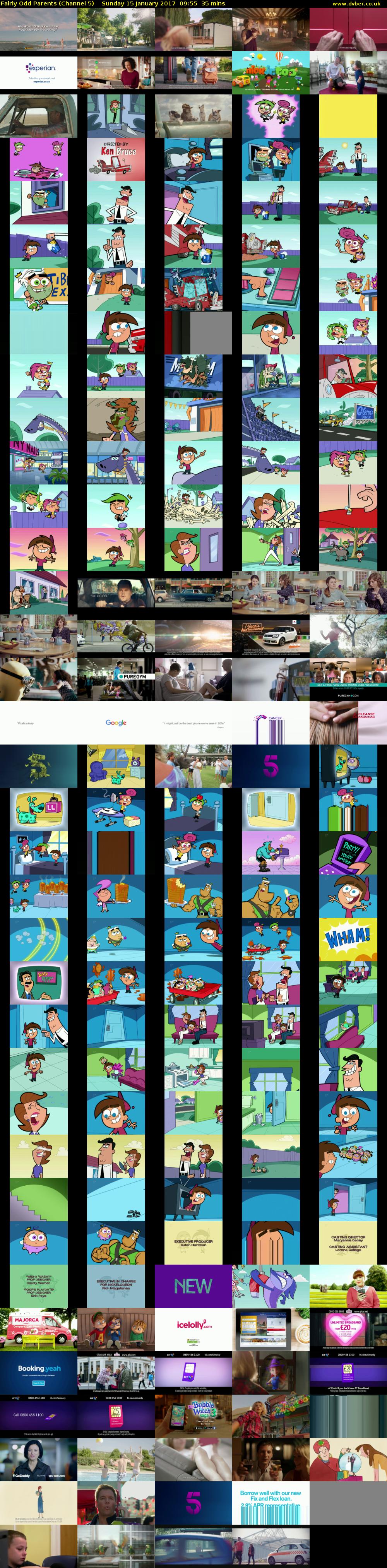 Fairly Odd Parents (Channel 5) Sunday 15 January 2017 09:55 - 10:30