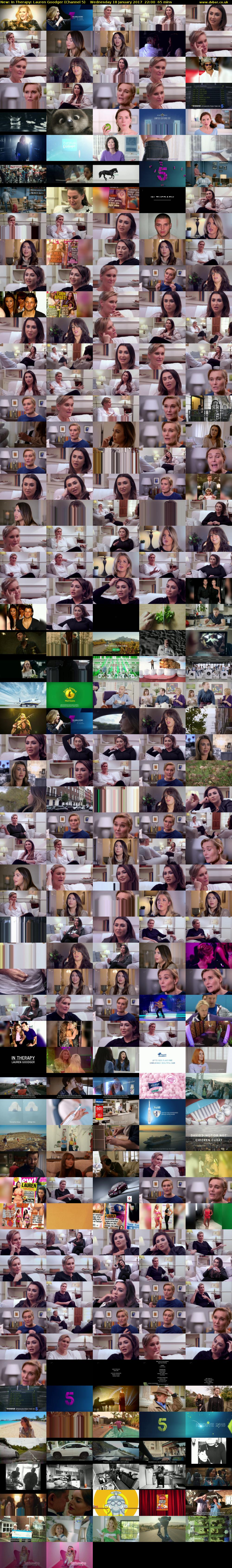 In Therapy: Lauren Goodger (Channel 5) Wednesday 18 January 2017 22:00 - 23:05