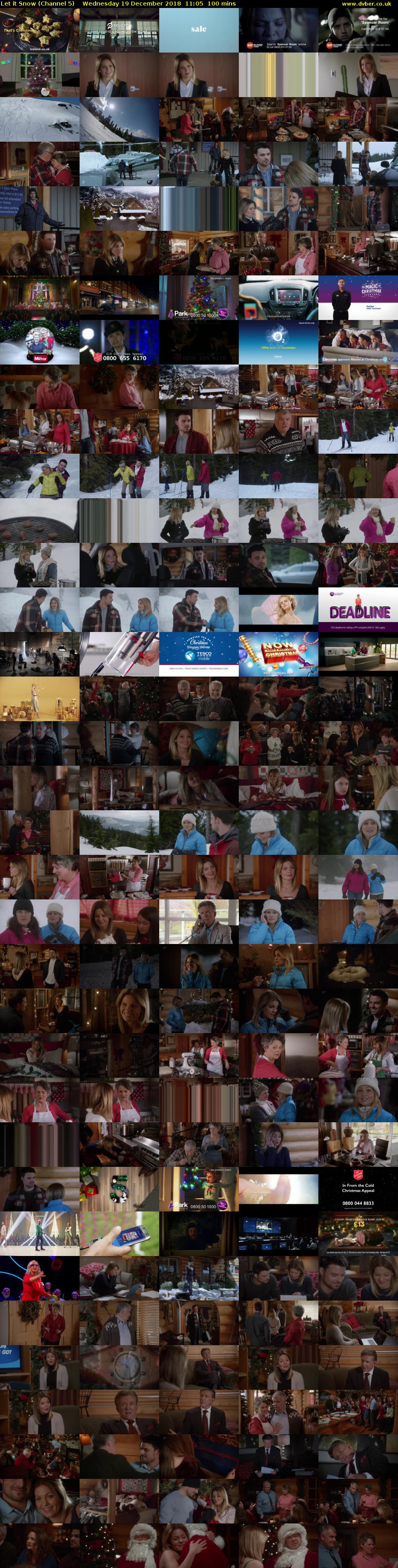 Let it Snow (Channel 5) Wednesday 19 December 2018 11:05 - 12:45