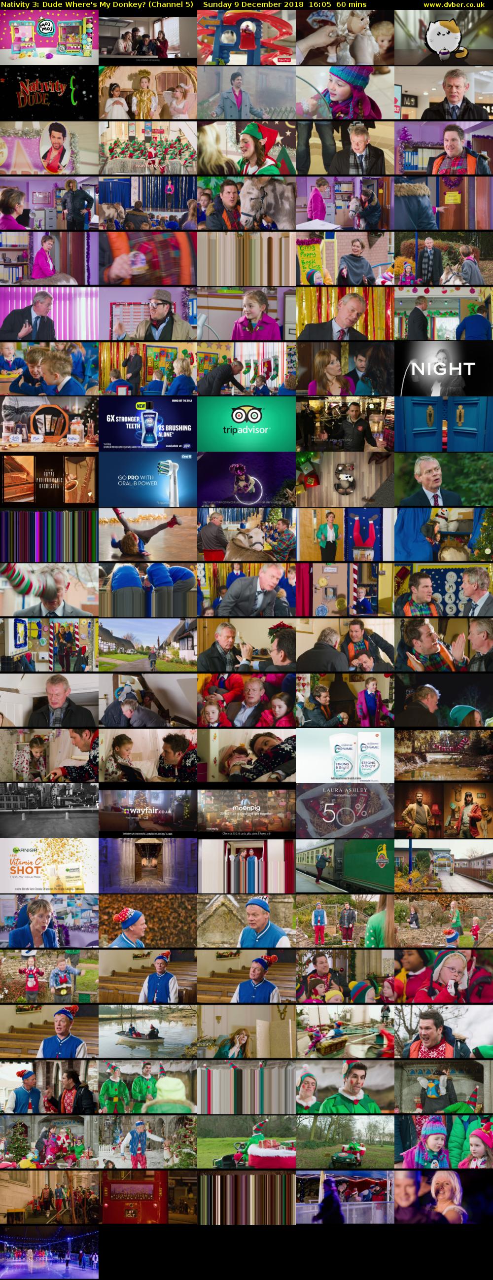 Nativity 3: Dude Where's My Donkey? (Channel 5) Sunday 9 December 2018 16:05 - 17:05