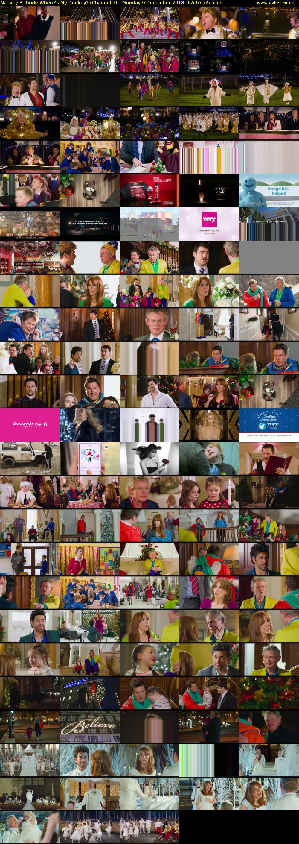 Nativity 3: Dude Where's My Donkey? (Channel 5) Sunday 9 December 2018 17:10 - 18:15