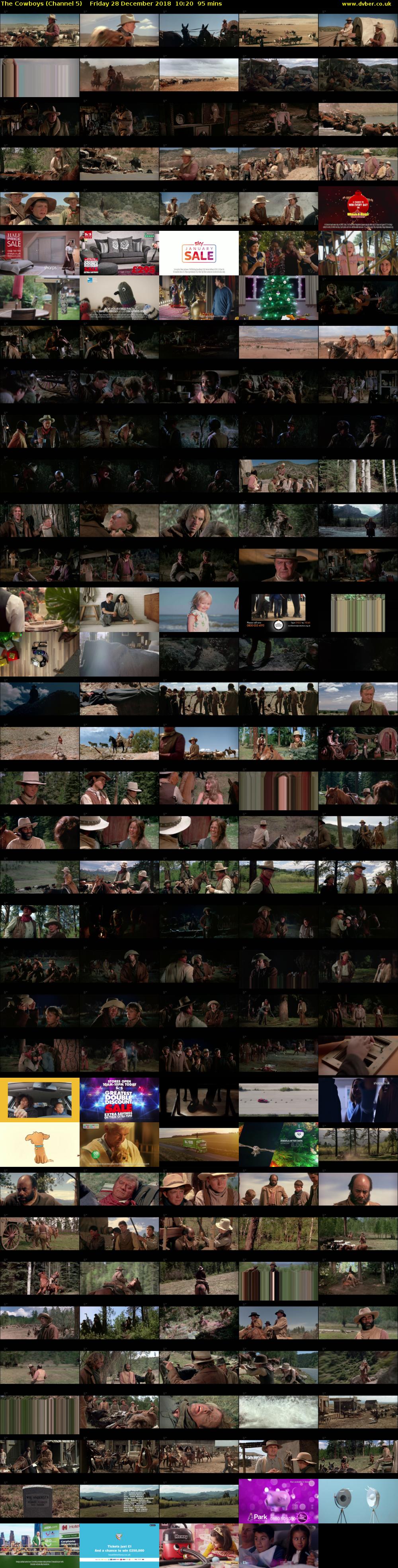 The Cowboys (Channel 5) Friday 28 December 2018 10:20 - 11:55