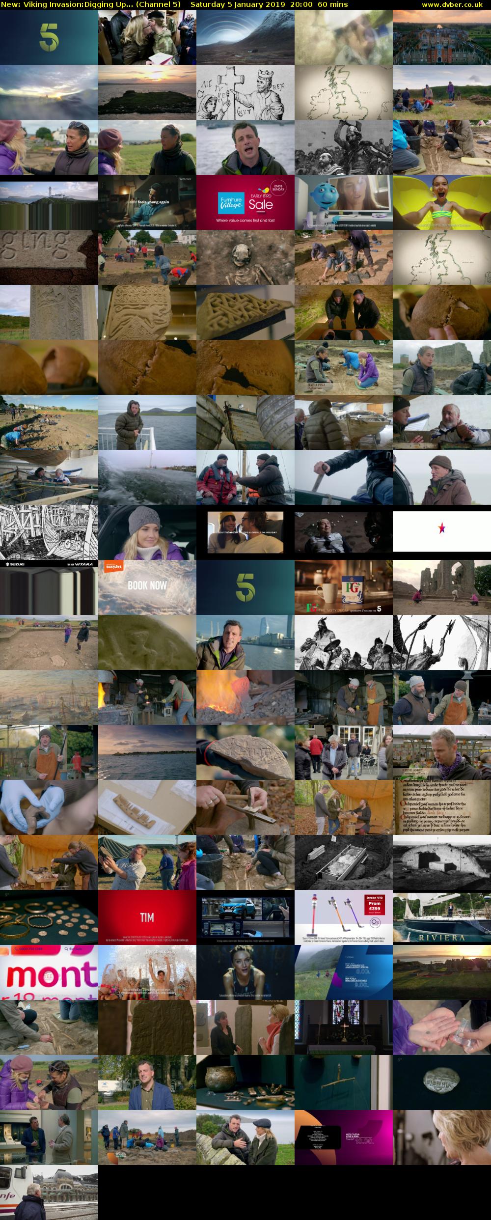 Viking Invasion:Digging Up... (Channel 5) Saturday 5 January 2019 20:00 - 21:00