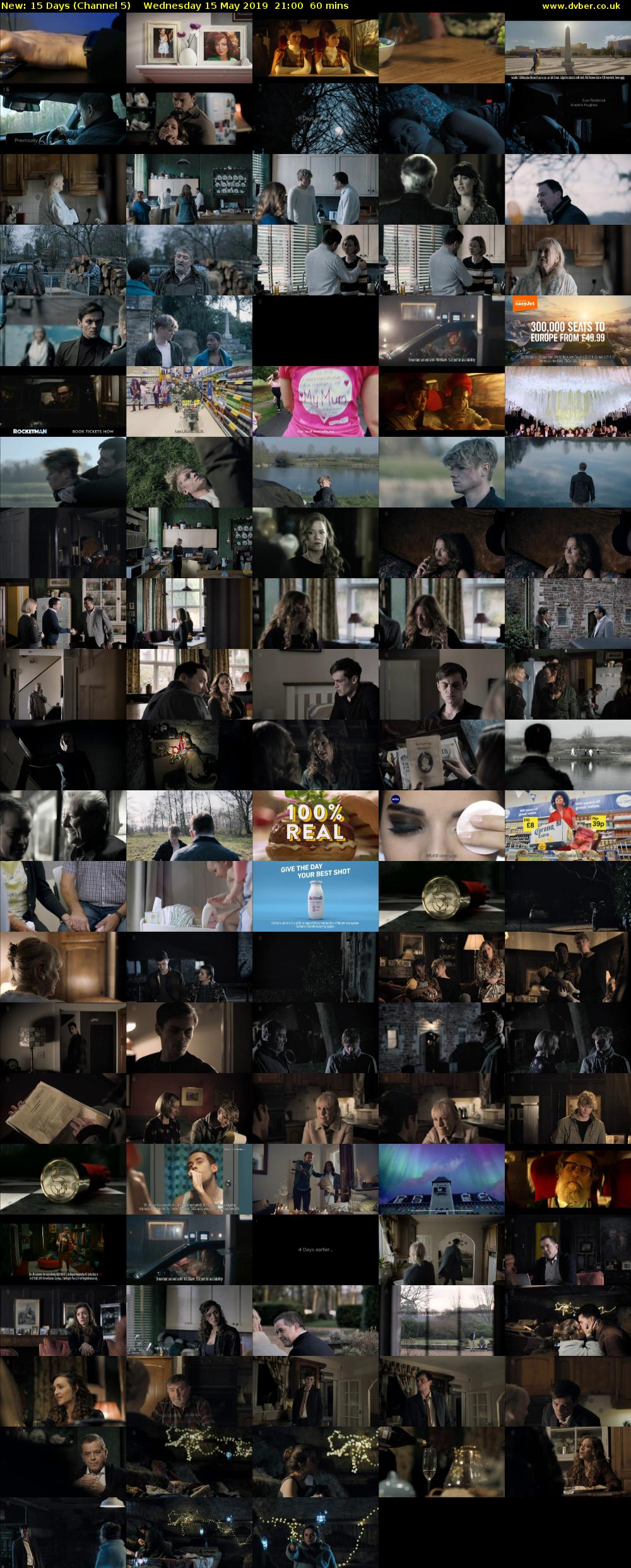 15 Days (Channel 5) Wednesday 15 May 2019 21:00 - 22:00