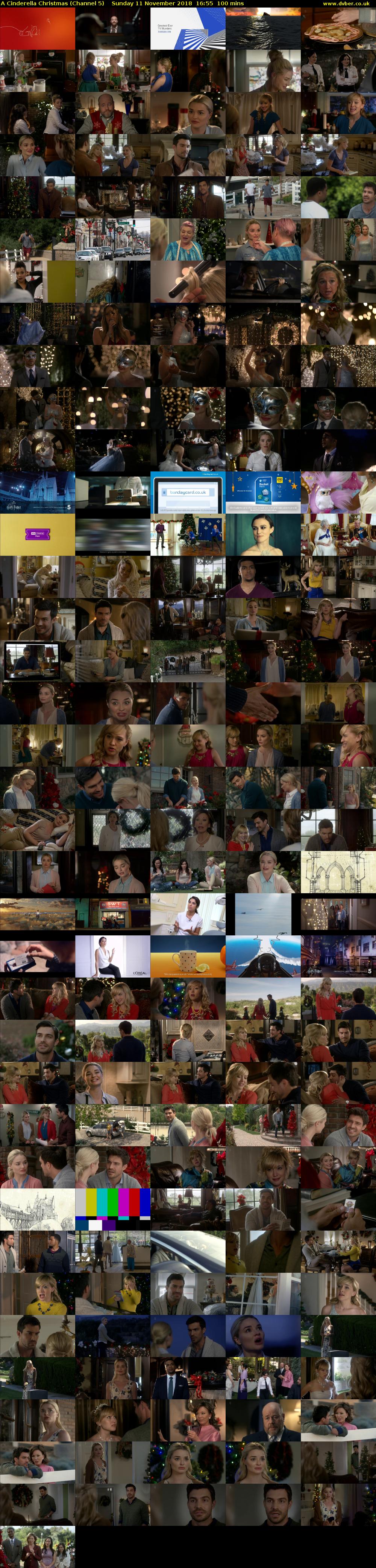 A Cinderella Christmas (Channel 5) Sunday 11 November 2018 16:55 - 18:35