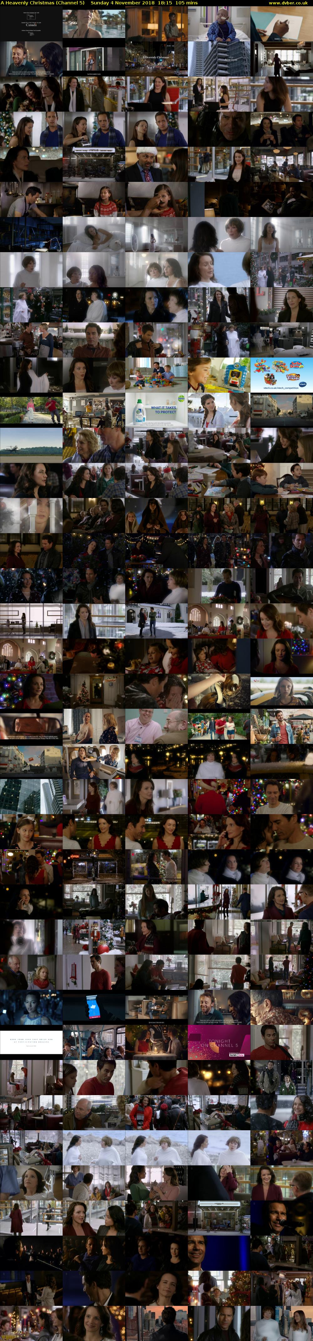 A Heavenly Christmas (Channel 5) Sunday 4 November 2018 18:15 - 20:00