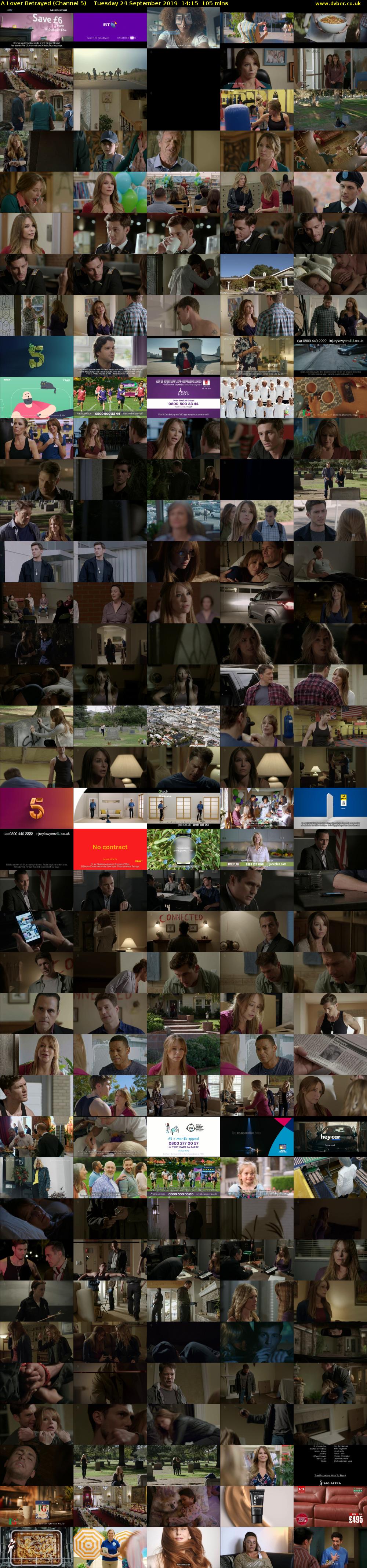 A Lover Betrayed (Channel 5) Tuesday 24 September 2019 14:15 - 16:00