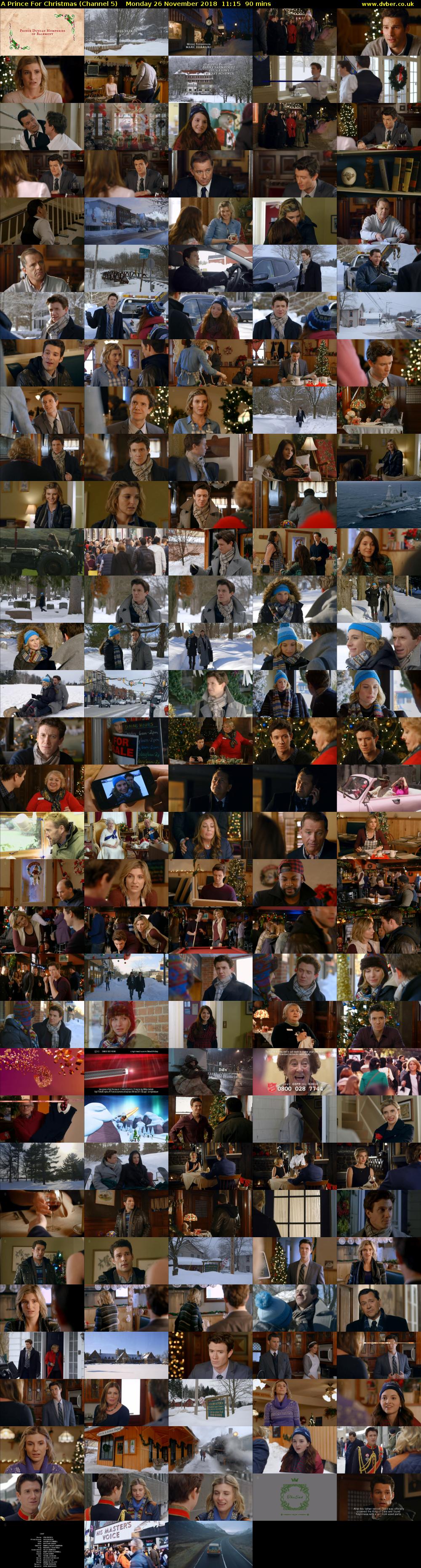 A Prince For Christmas (Channel 5) Monday 26 November 2018 11:15 - 12:45