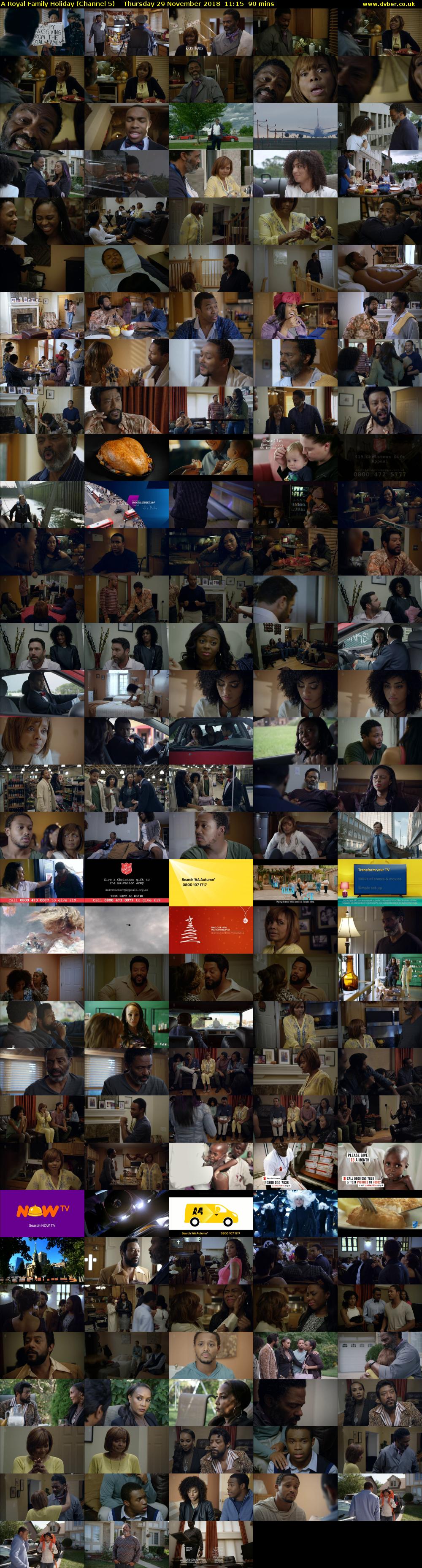 A Royal Family Holiday (Channel 5) Thursday 29 November 2018 11:15 - 12:45