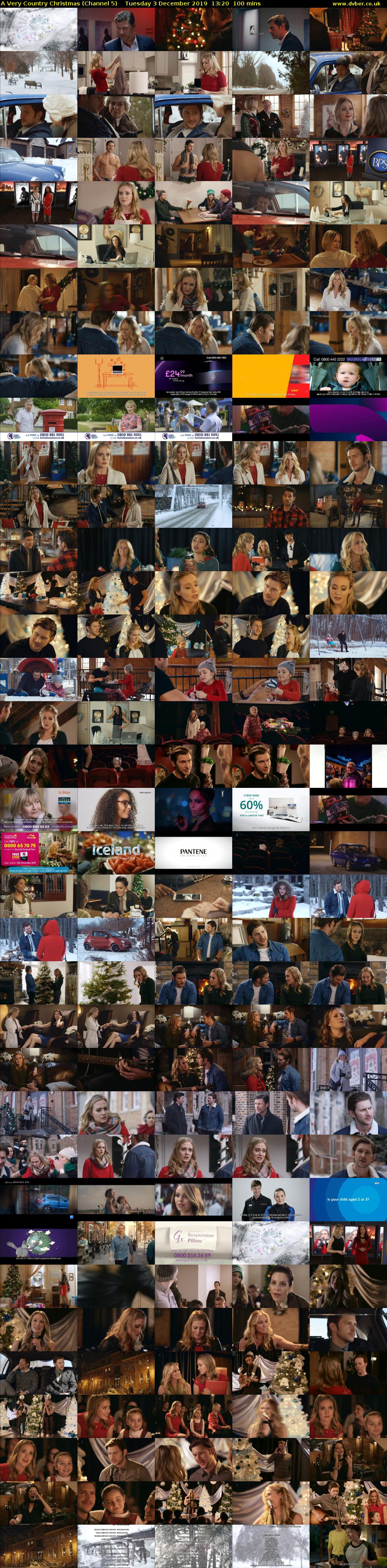 A Very Country Christmas (Channel 5) Tuesday 3 December 2019 13:20 - 15:00