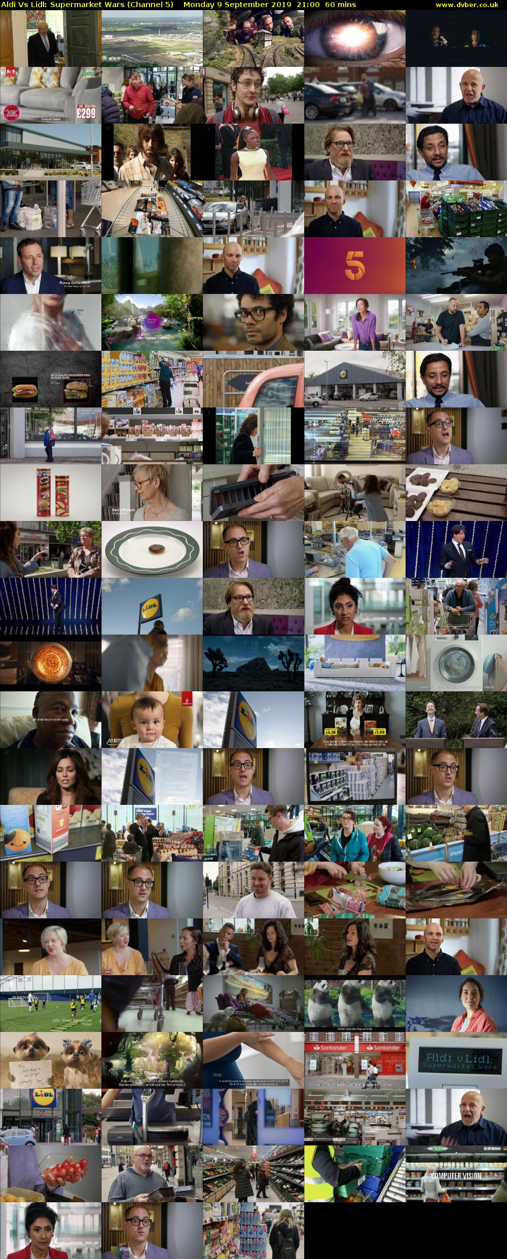 Aldi Vs Lidl: Supermarket Wars (Channel 5) Monday 9 September 2019 21:00 - 22:00