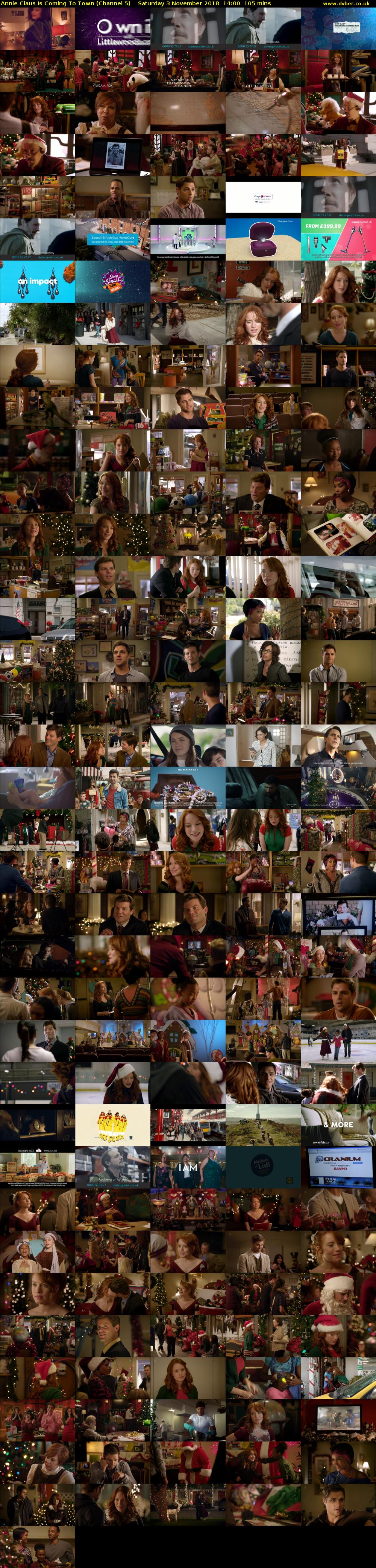 Annie Claus Is Coming To Town (Channel 5) Saturday 3 November 2018 14:00 - 15:45