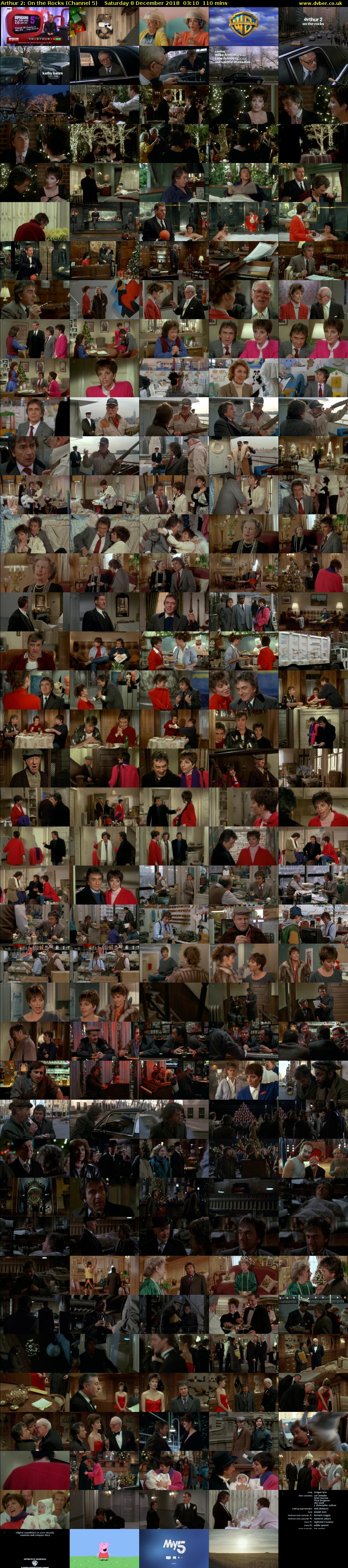 Arthur 2: On the Rocks (Channel 5) Saturday 8 December 2018 03:10 - 05:00