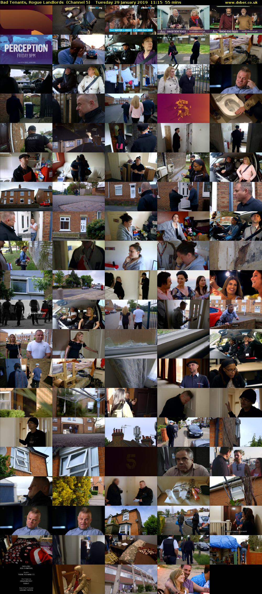 Bad Tenants, Rogue Landlords  (Channel 5) Tuesday 29 January 2019 11:15 - 12:10