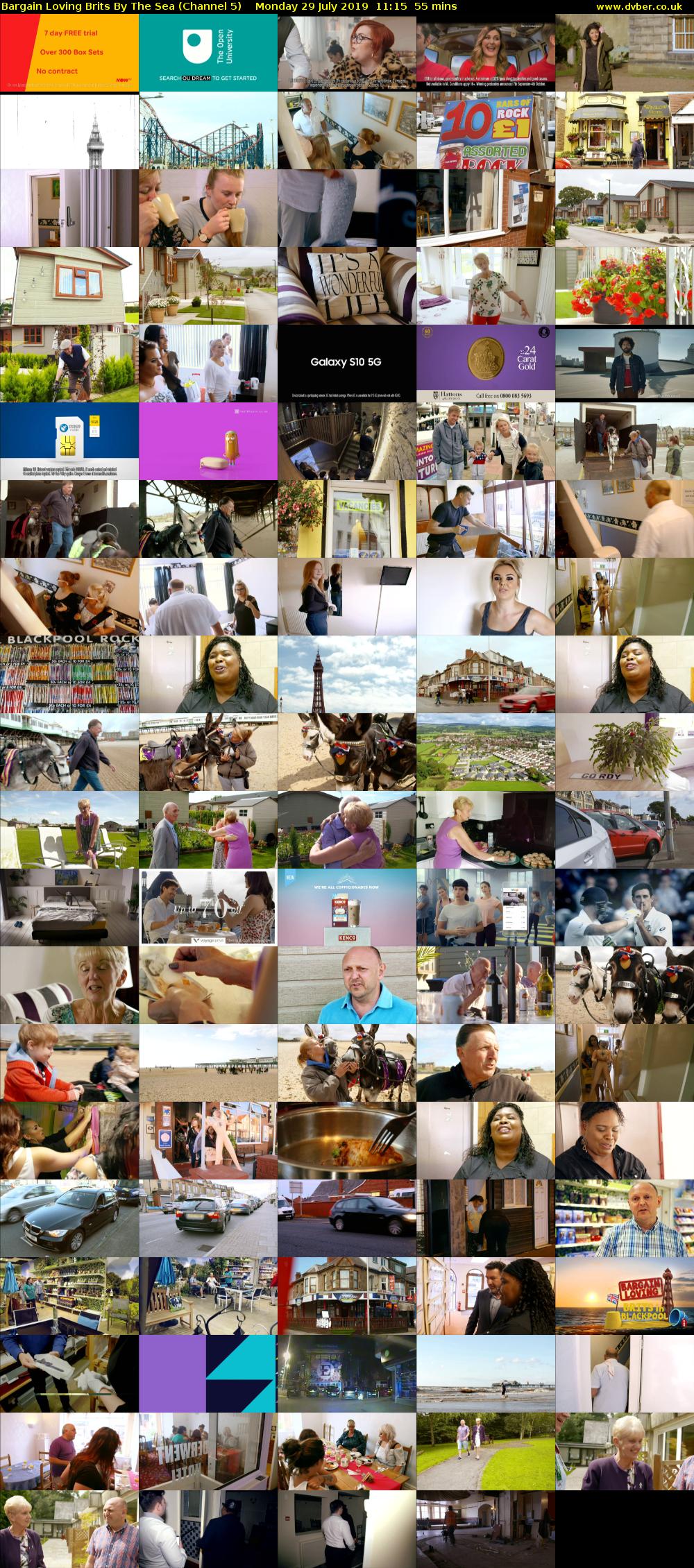 Bargain Loving Brits By The Sea (Channel 5) Monday 29 July 2019 11:15 - 12:10