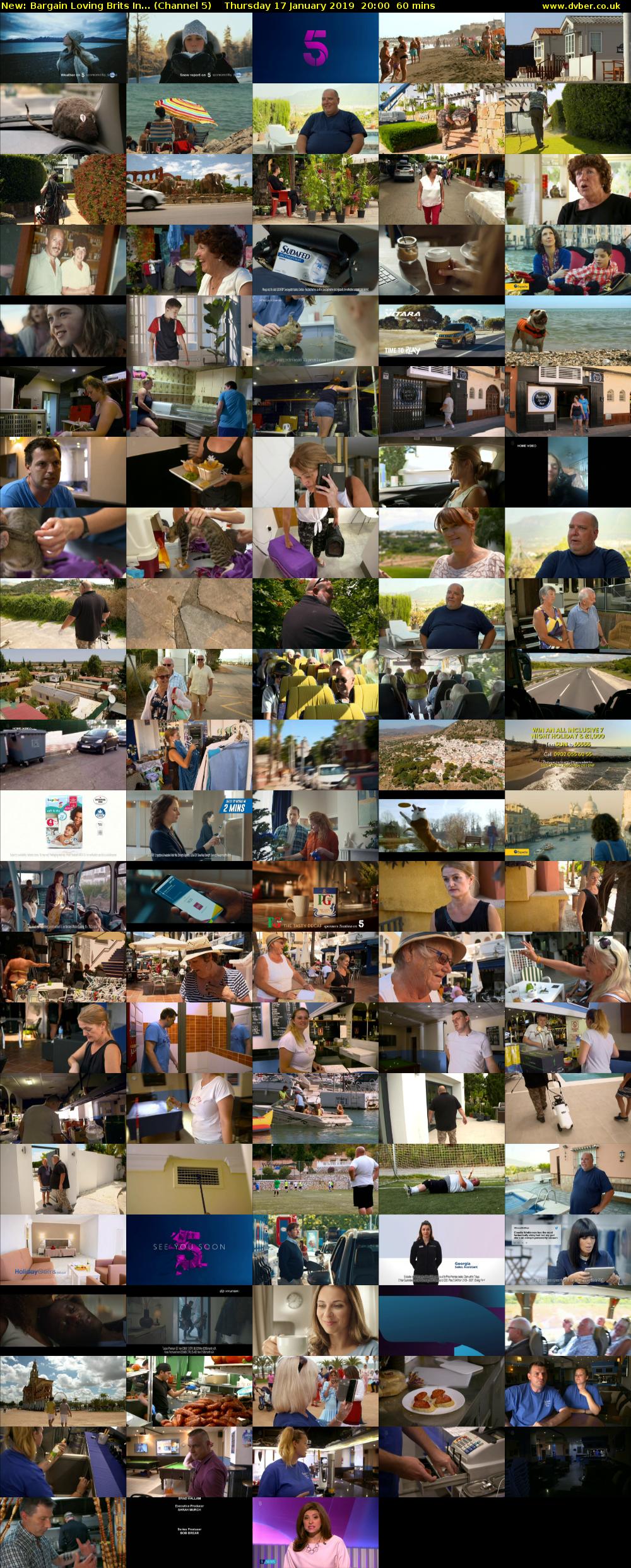 Bargain Loving Brits In... (Channel 5) Thursday 17 January 2019 20:00 - 21:00