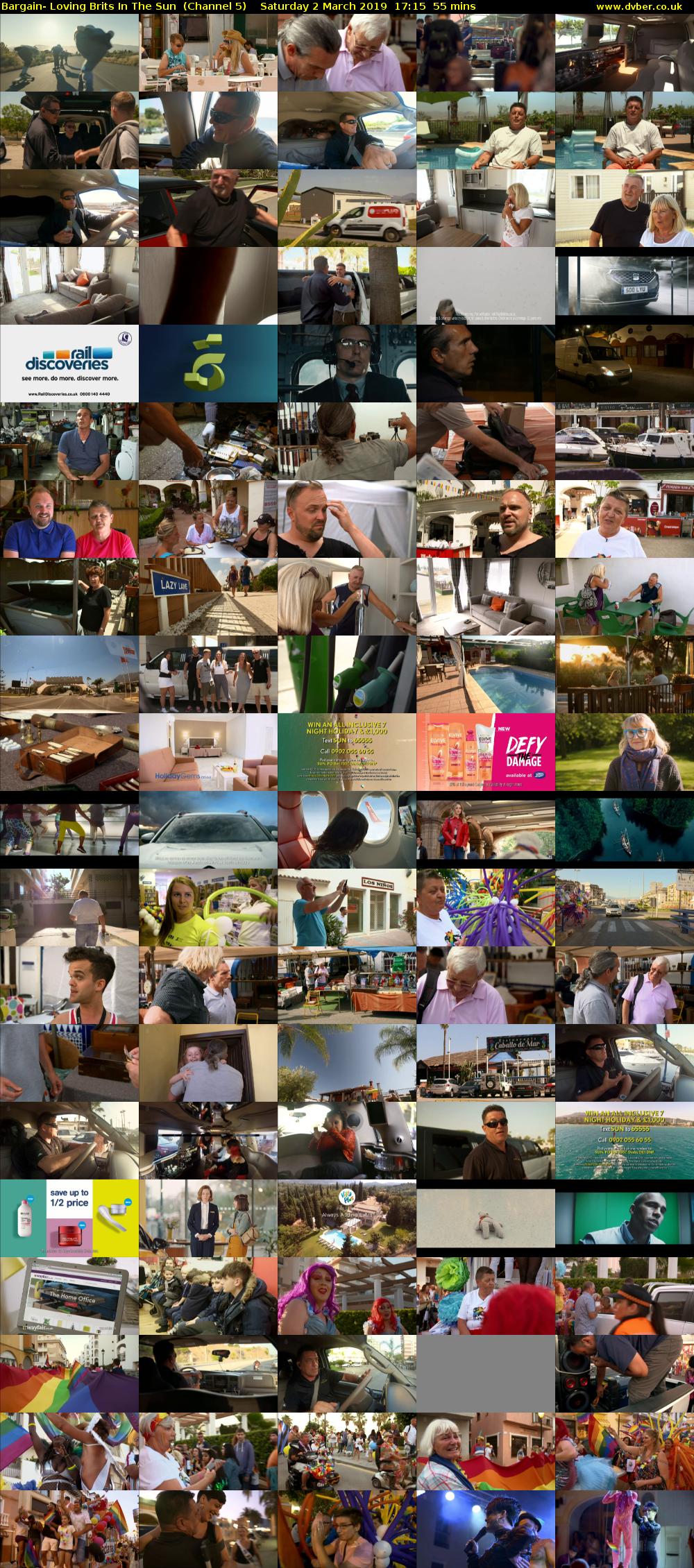 Bargain- Loving Brits In The Sun  (Channel 5) Saturday 2 March 2019 17:15 - 18:10