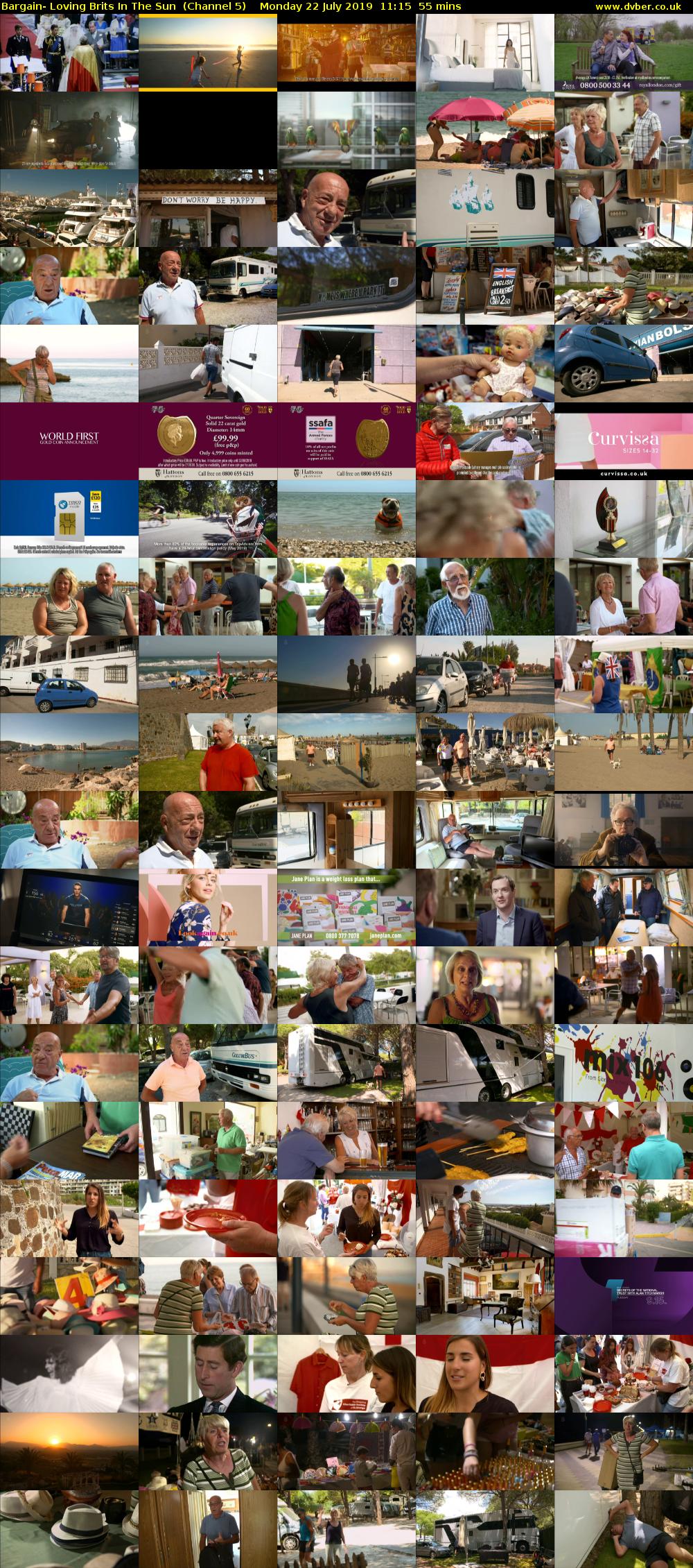 Bargain- Loving Brits In The Sun  (Channel 5) Monday 22 July 2019 11:15 - 12:10