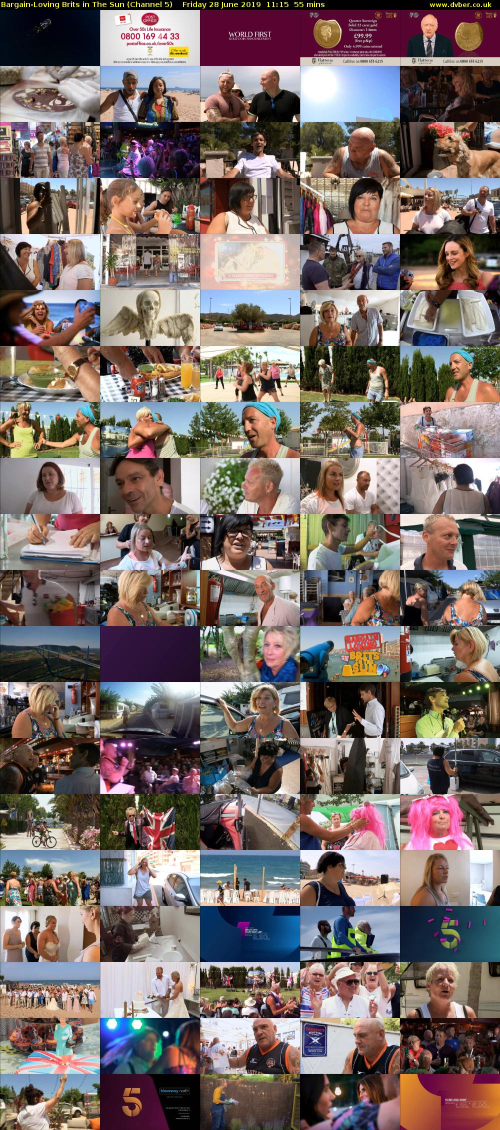 Bargain-Loving Brits in The Sun (Channel 5) Friday 28 June 2019 11:15 - 12:10