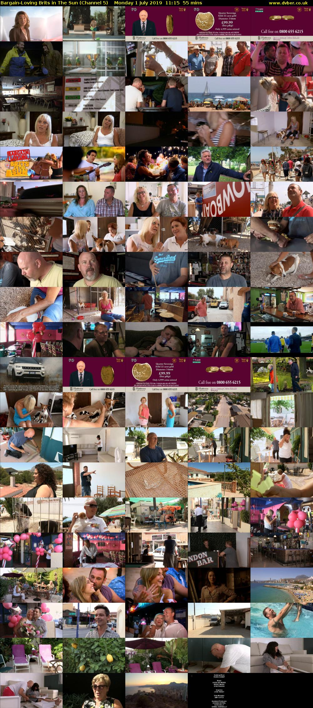 Bargain-Loving Brits in The Sun (Channel 5) Monday 1 July 2019 11:15 - 12:10