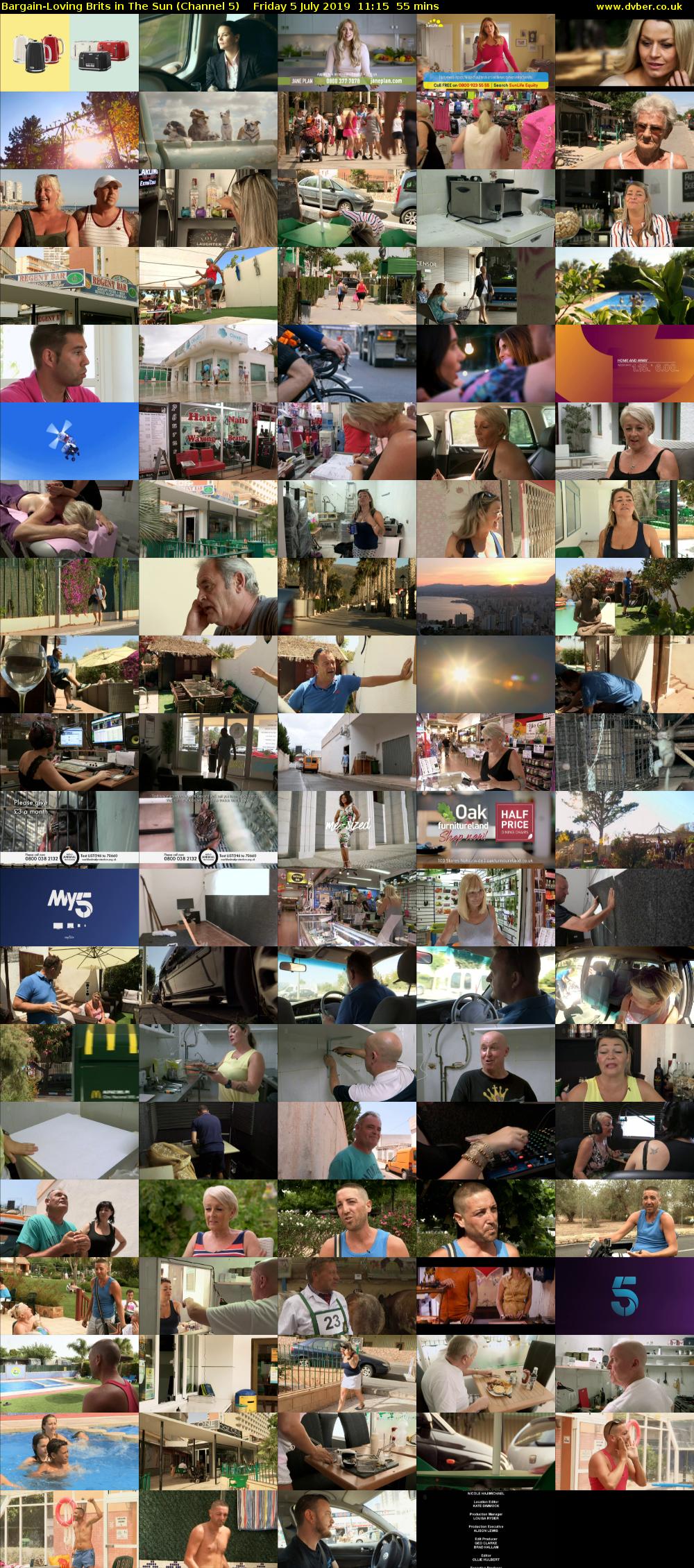 Bargain-Loving Brits in The Sun (Channel 5) Friday 5 July 2019 11:15 - 12:10