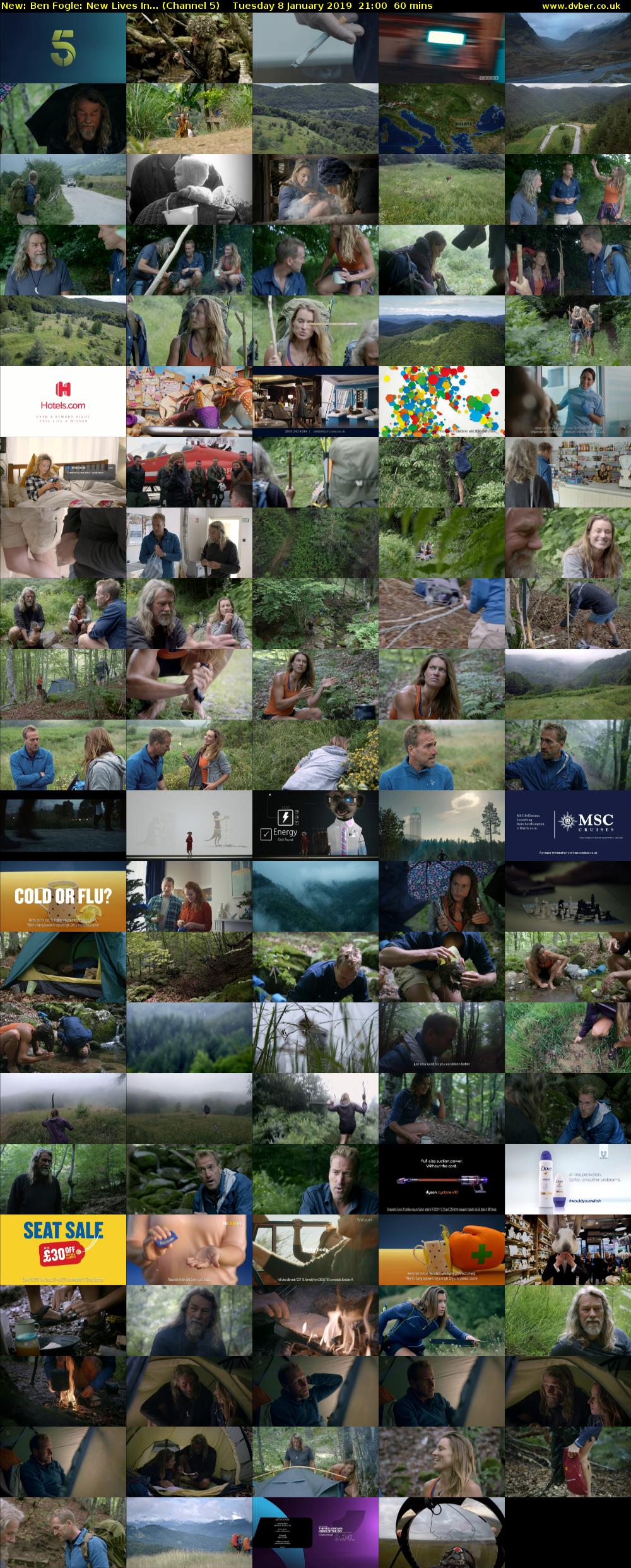 Ben Fogle: New Lives In... (Channel 5) Tuesday 8 January 2019 21:00 - 22:00