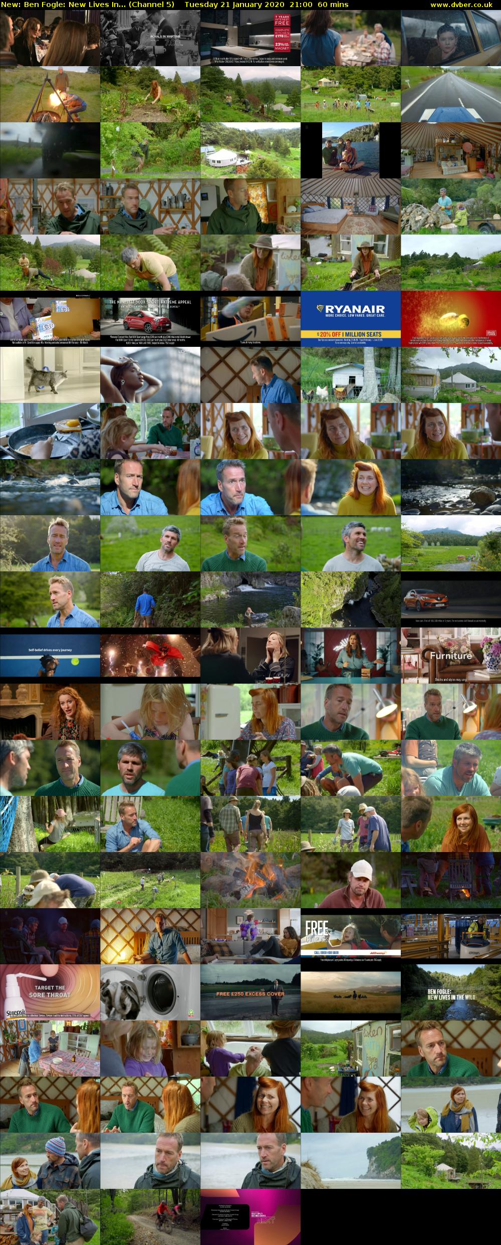 Ben Fogle: New Lives In... (Channel 5) Tuesday 21 January 2020 21:00 - 22:00