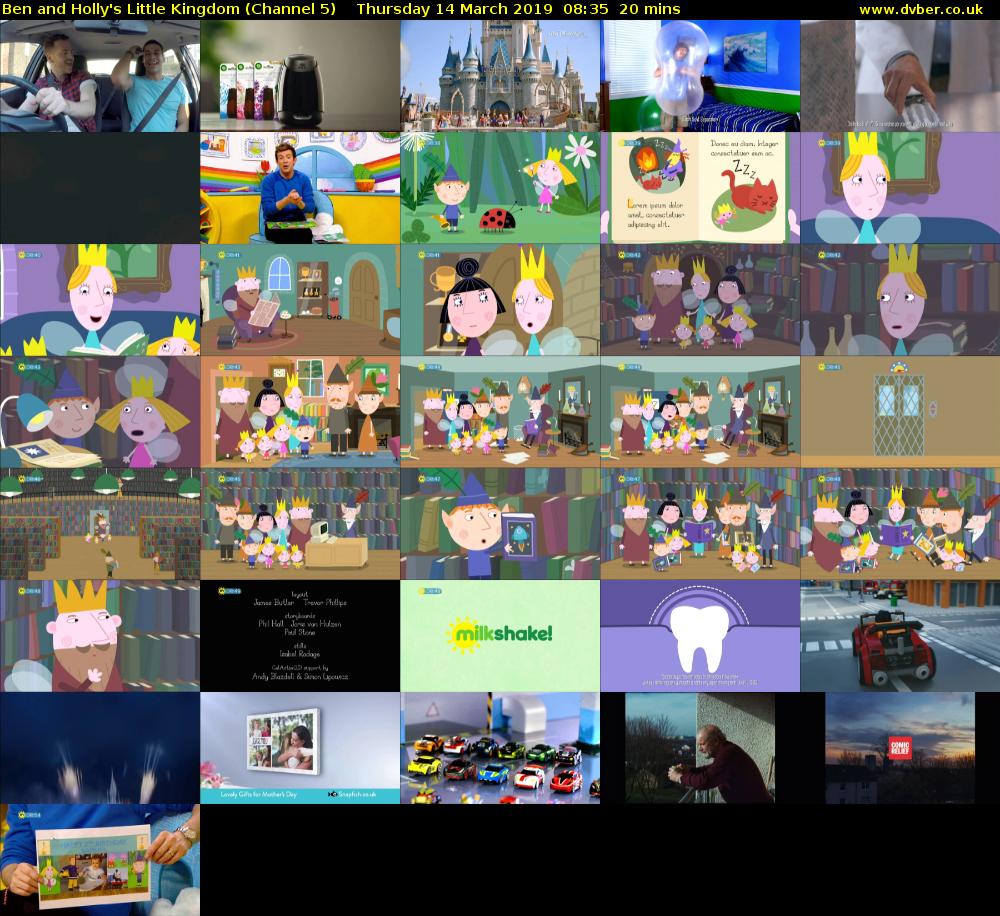 Ben and Holly's Little Kingdom (Channel 5) Thursday 14 March 2019 08:35 - 08:55