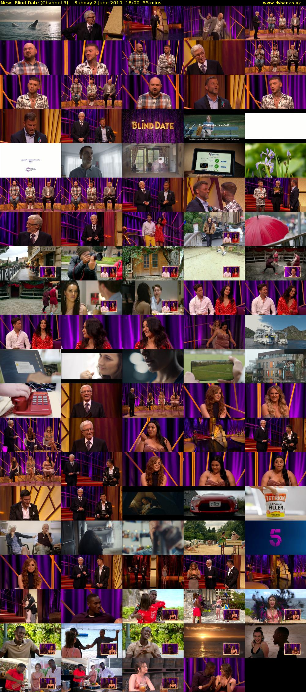 Blind Date (Channel 5) Sunday 2 June 2019 18:00 - 18:55